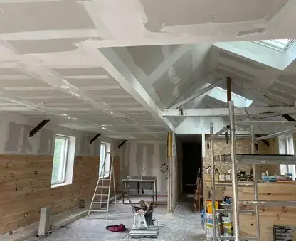 pose de placo à Carantec - image 2