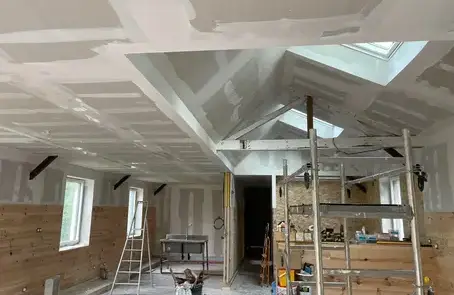 pose de placo à Garlan - image 3