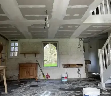 pose de placo à Pleyber-Christ - image 4