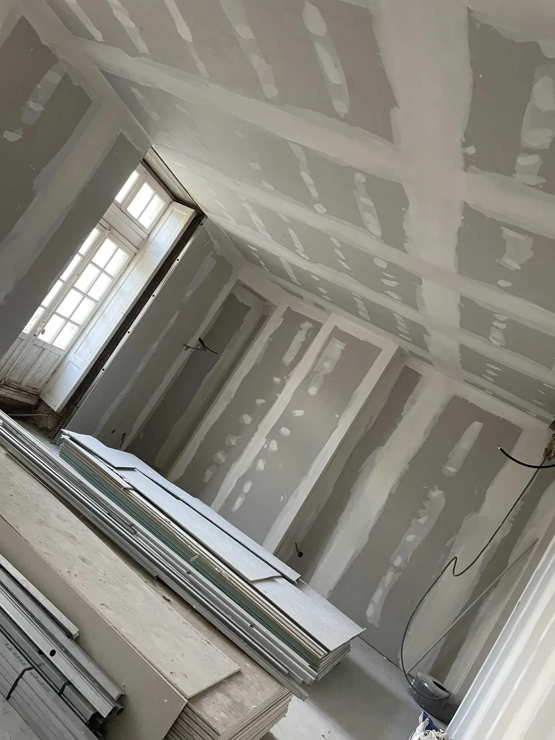 pose de placo plouezoc h