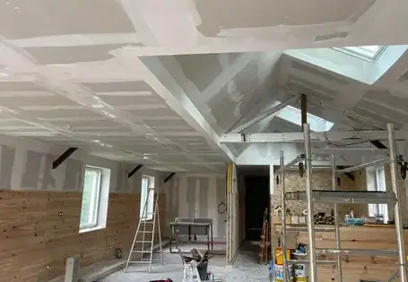 pose de placo Plouezoc'h-5