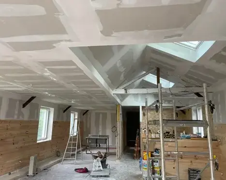 pose de placo à Plougonven - image 4