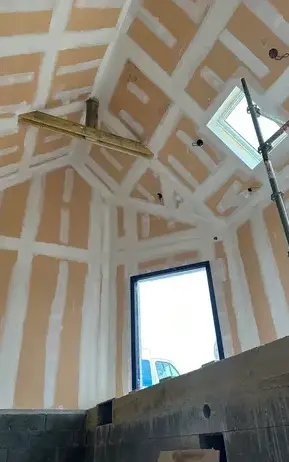 pose de placo Plougonven-5