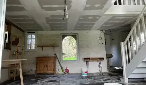 pose de placo Plourin-lès-Morlaix-1