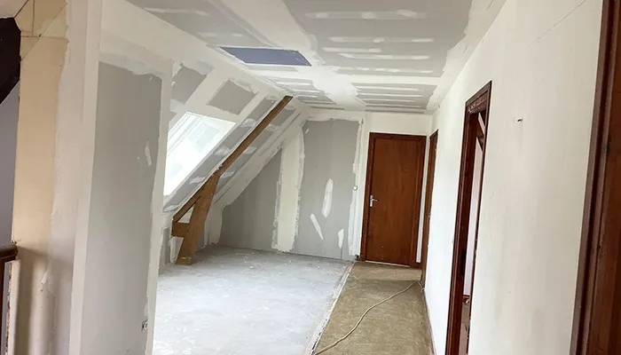 pose de placo plourin les morlaix