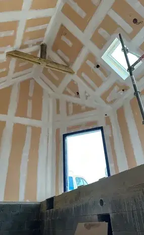 pose de placo Sainte-Sève-1