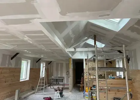 pose de placo à Sainte-Sève - image 3